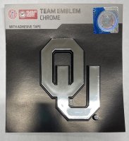 Oklahoma Sooners Plastic Auto Emblem