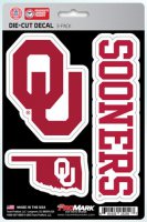 Oklahoma Sooners Team Decal Set