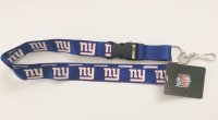 New York Giants Blue Lanyard With Safety Latch