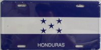 Honduras Flag License Plate