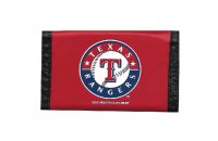 Texas Rangers Nylon Trifold Wallet