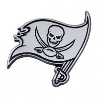 Tampa Bay Buccaneers 3-D Metal Auto Emblem