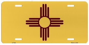 New Mexico Land Of Enchantment Metal License Plate