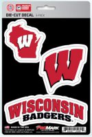 Wisconsin Badgers Team Decal Set