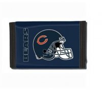 Chicago Bears Nylon Trifold Wallet