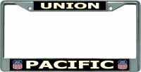 Union Pacific Chrome License Plate Frame