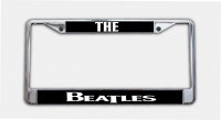 The Beatles Black Photo License Plate Frame