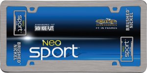 Neo Sport 4 Hole Brushed Nickel Frame