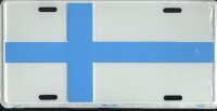 Finland Flag License Plate