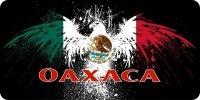 Mexico Oaxaca Eagle Photo License Plate