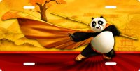 Kung Fu Panda Photo License Plate