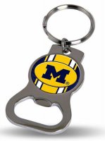 Michigan Wolverines Key Chain And Bottle Opener