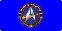 Starfleet Command License Plate