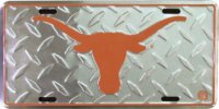 Texas Longhorns Diamond License Plate