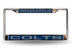 Indianapolis Colts Laser Chrome License Plate Frame