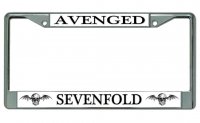 Avenged Sevenfold #2 Chrome License Plate Frame