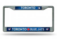 Toronto Blue Jays Full Color Chrome License Plate Frame