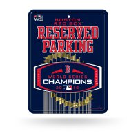 Boston Red Sox World Series Champs 2018 Metal Parking Sign