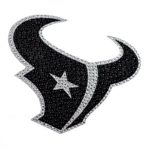 Houston Texans Diamond Bling Auto Emblem