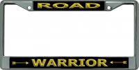 Road Warrior Gold Chrome License Plate Frame