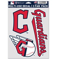 Cleveland Guardians 3 Fan Pack Decals
