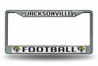 Jacksonville Jaguars Chrome License Plate Frame