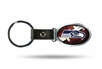 Seattle Seahawks Accent Metal Key Chain
