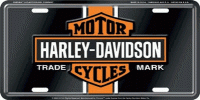 Harley-Davidson Vintage License Plate