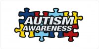 Autism Awareness Photo License Plate