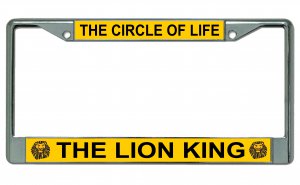 The Lion King Circle Of Life Photo License Plate Frame