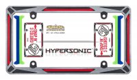 Hypersonic 3 Color Option License Plate Frame