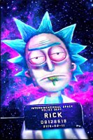 Rick And Morty #4 Photo Parking Sign