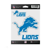 Detroit Lions Triple Spirit Stickers