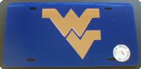 West Virginia Laser Team License Plate