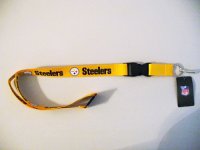 Pittsburgh Steelers Lanyard With Neck Safety Latch