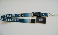 Philadelphia Eagles Crossover Lanyard With Safety Latch