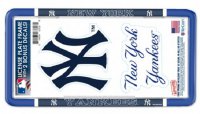 New York Yankees Thin Rim Value Plastic Frame w/Bonus Decals