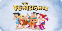 The Flintstones Photo License Plate