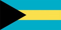 Bahamas Flag Photo License Plate