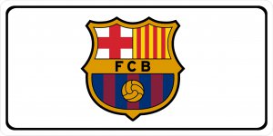 FC Barcelona Photo License Plate