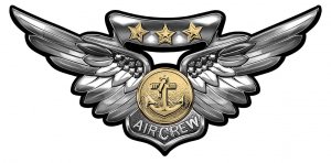 USMC Combat Aircrew Insignia Photo License Plate