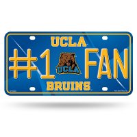 UCLA Bruins #1 Fan Metal License Plate