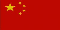 China Flag Photo License Plate
