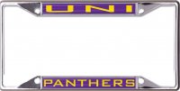 UNI Panthers Chrome License Plate Frame