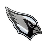 Arizona Cardinals NFL Metal Auto Emblem