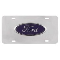 Ford 3-D Official Licensed License Plate-Blue Oval