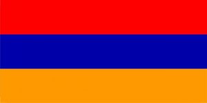 Armenia Flag Photo License Plate