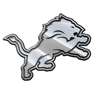 Detroit Lions NFL Metal Auto Emblem