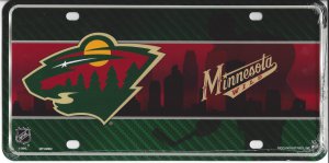 Minnesota Wild License Plate