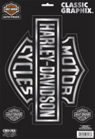 Harley-Davidson - Chrome Logo Large - Classic Graphix Decal